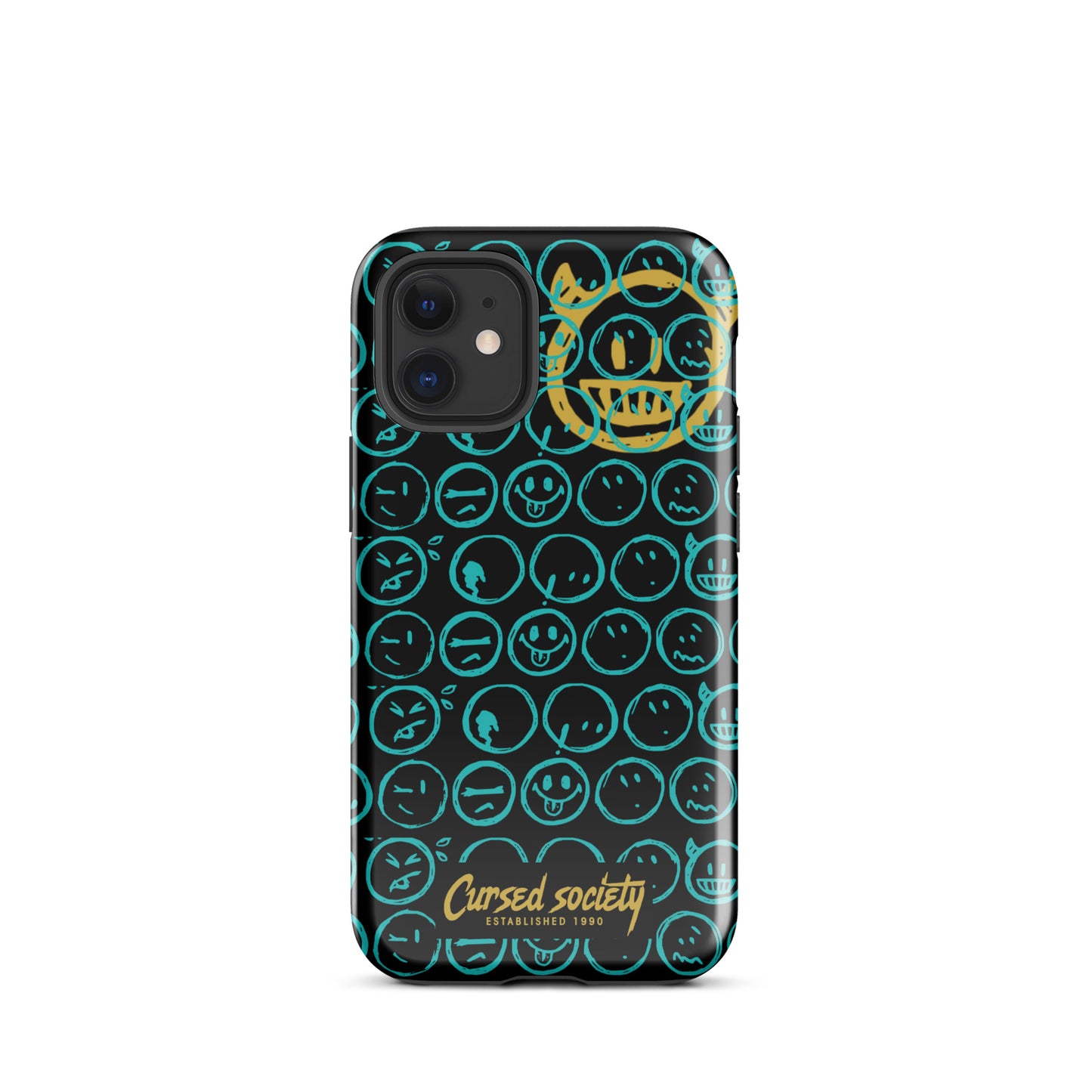 CUR-MOJI (TIFFANY/ GLD ) IPHONE CASE