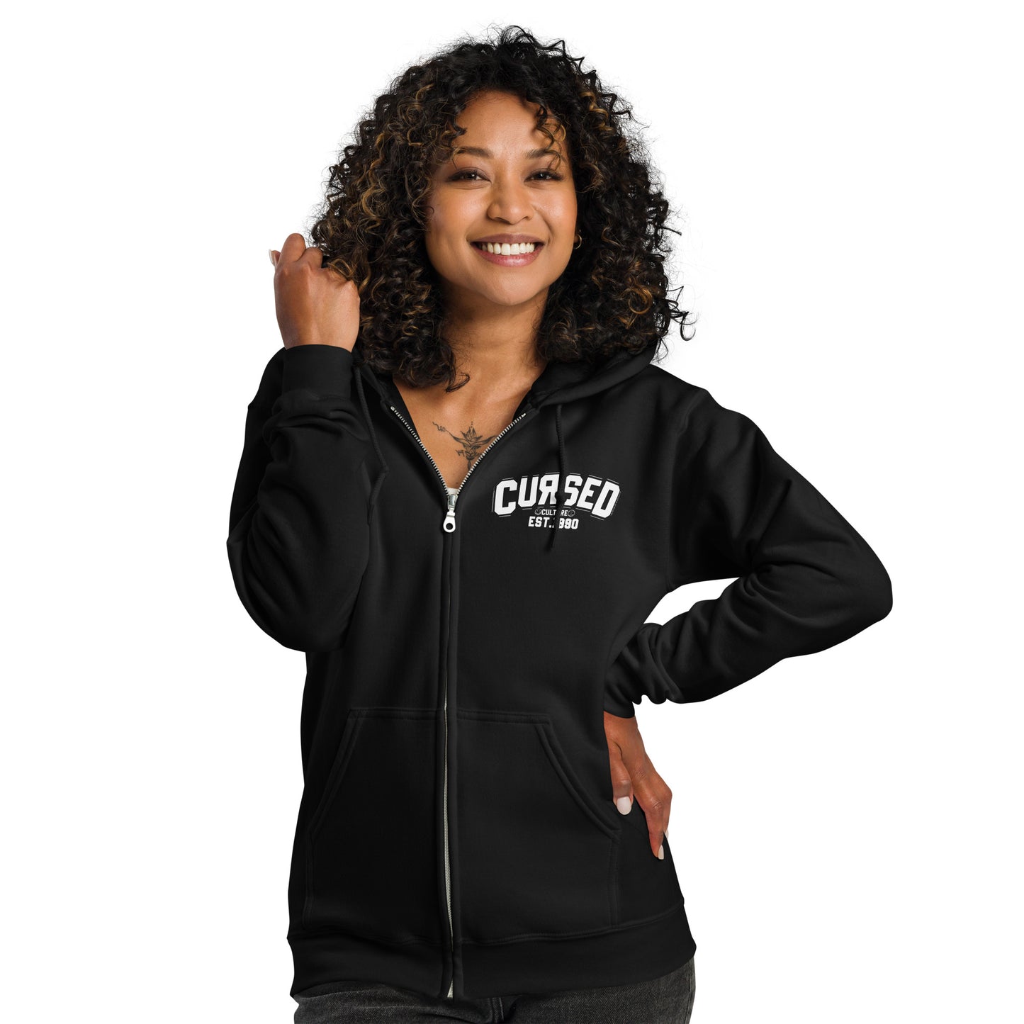 The CULTURE Unisex heavy blend zip hoodie