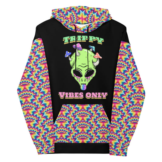 TRIPPY VIBES ONLY Unisex Hoodie