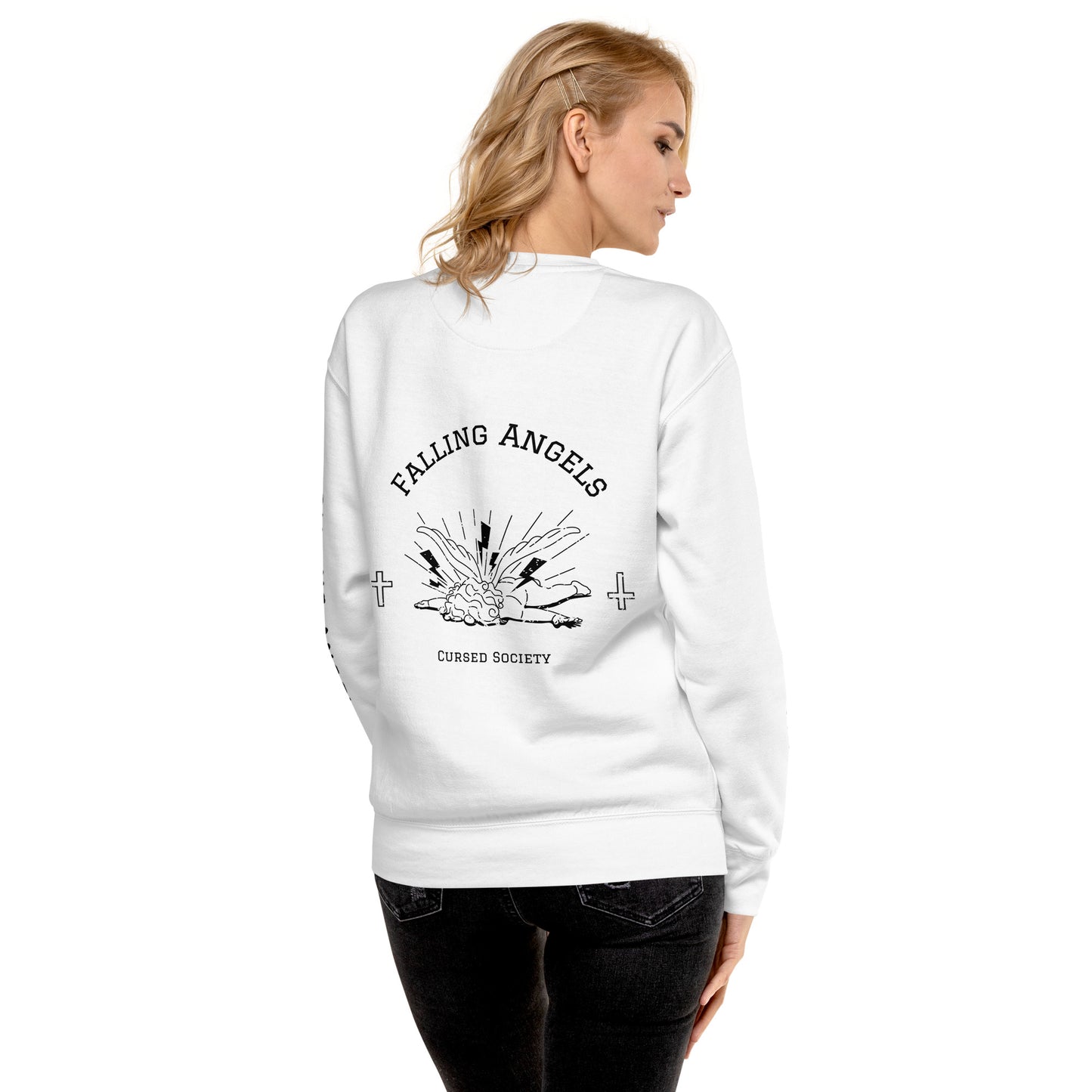 Falling Angels Unisex Premium CrewNeck