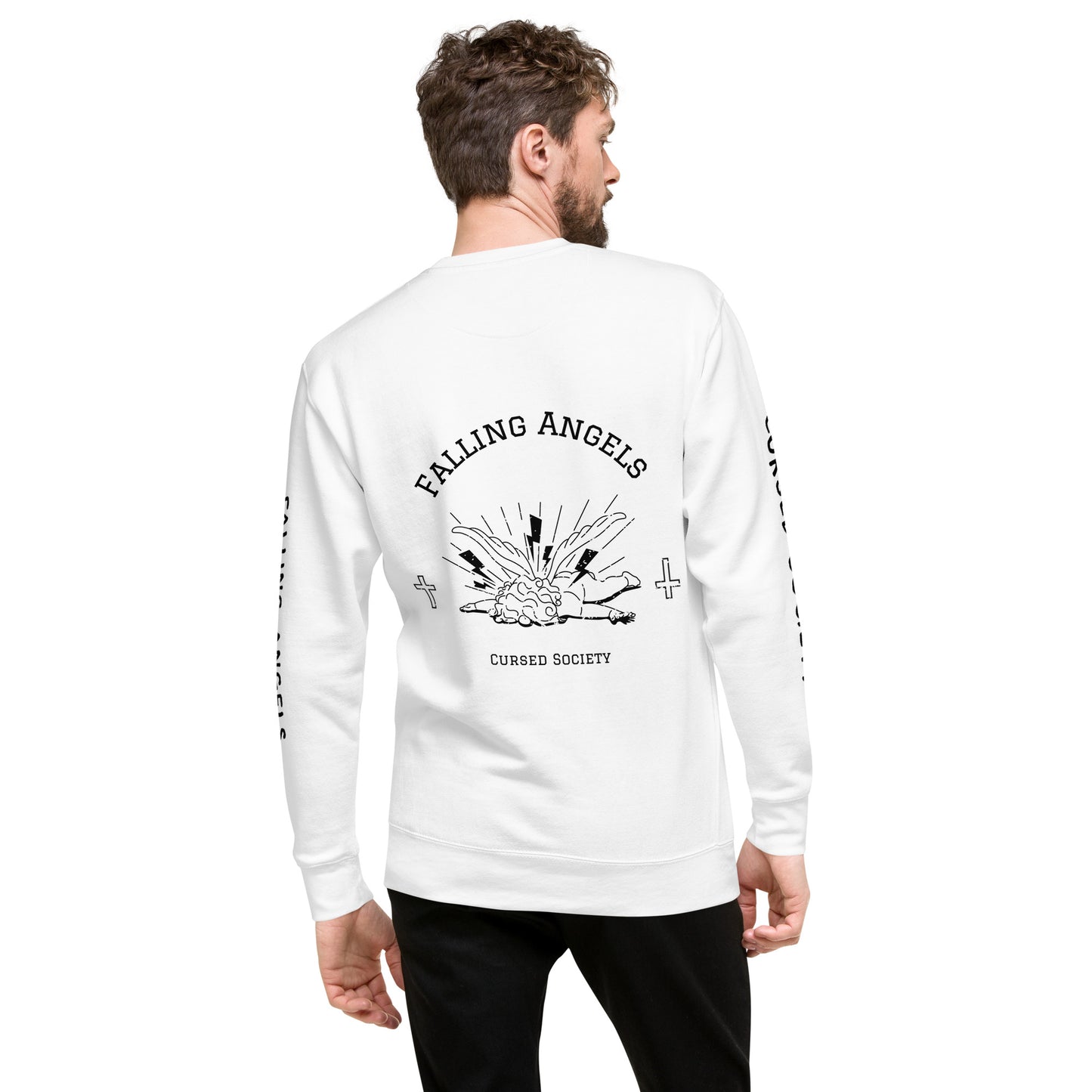 Falling Angels Unisex Premium CrewNeck