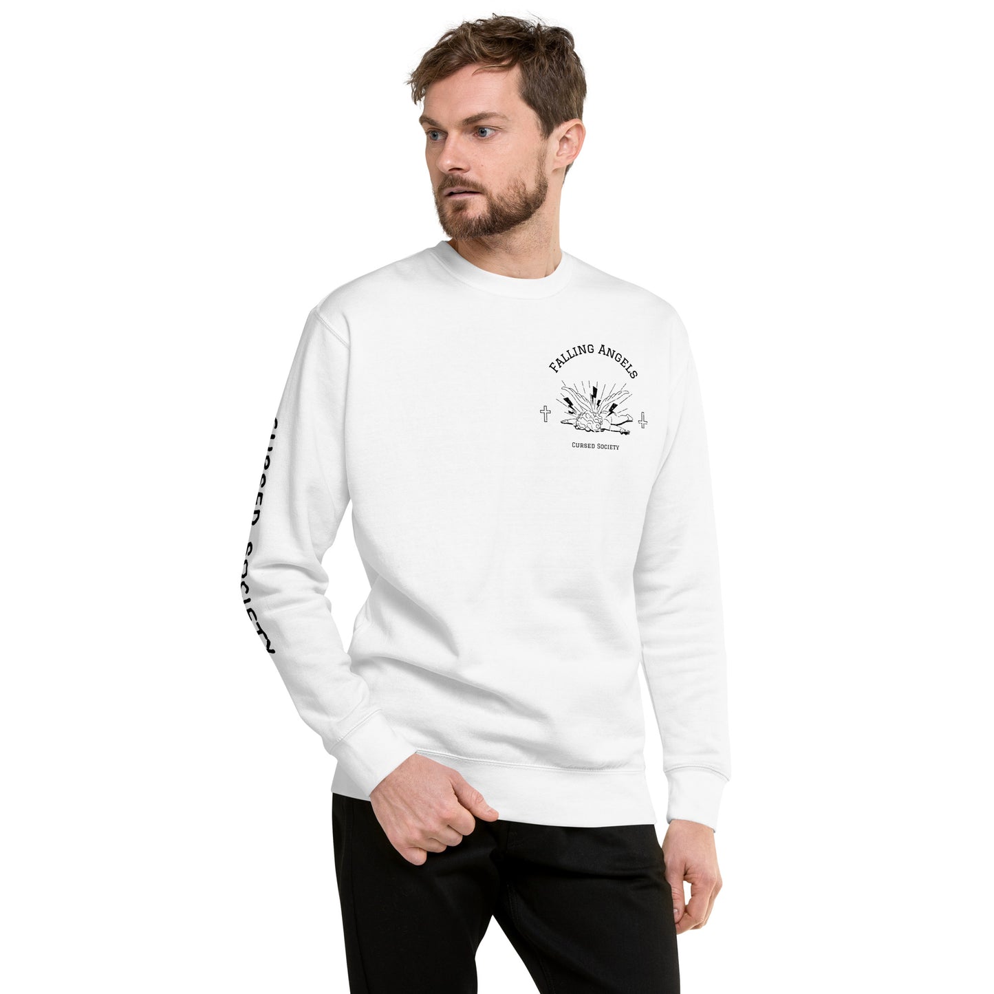 Falling Angels Unisex Premium CrewNeck